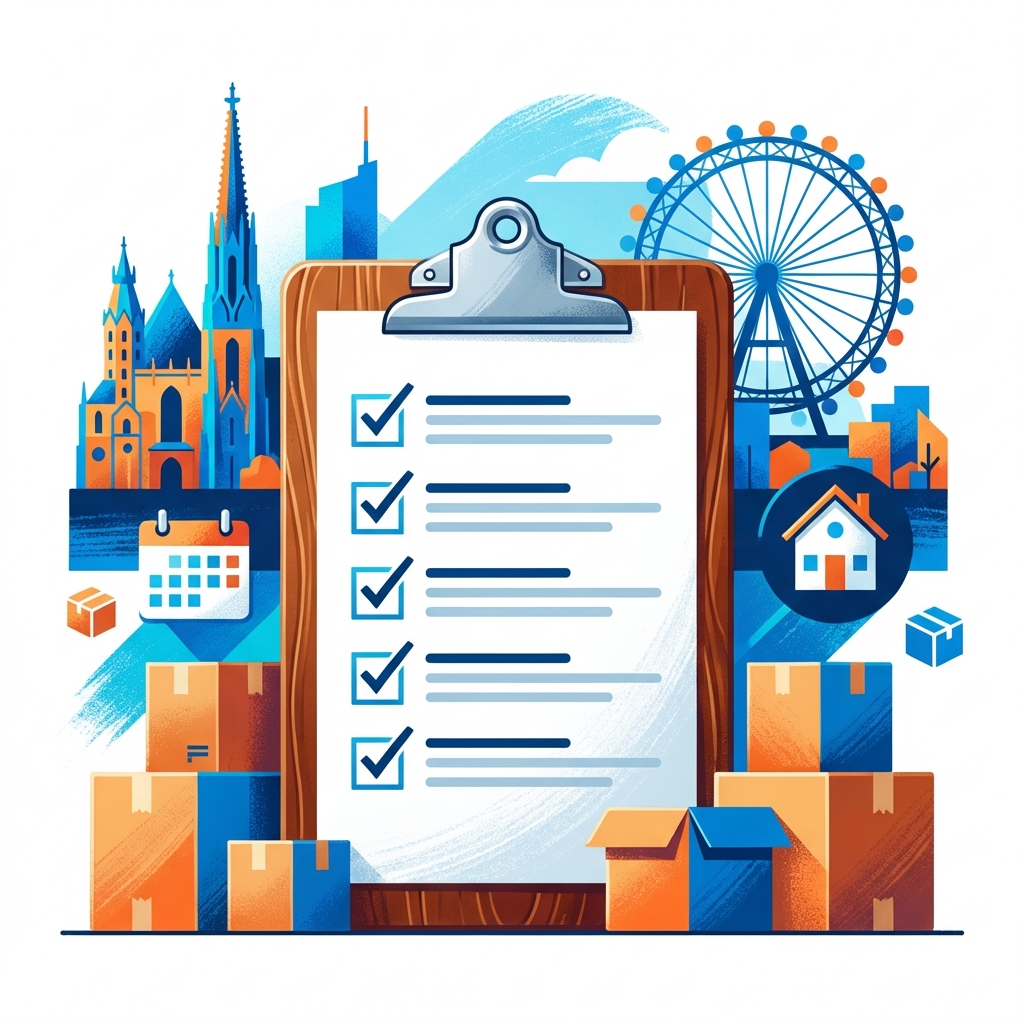 Umzug Wien Checkliste 2026: Der komplette Guide für stressfreies Umziehen