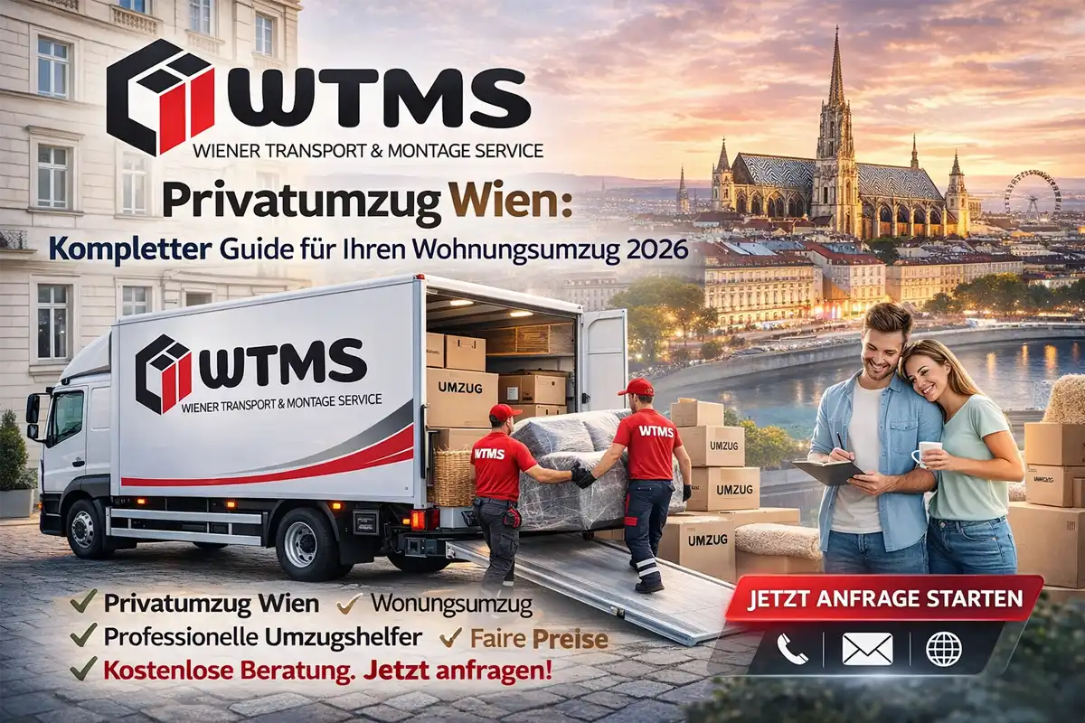 Privatumzug Wien: Kompletter Guide für Ihren Wohnungsumzug 2026