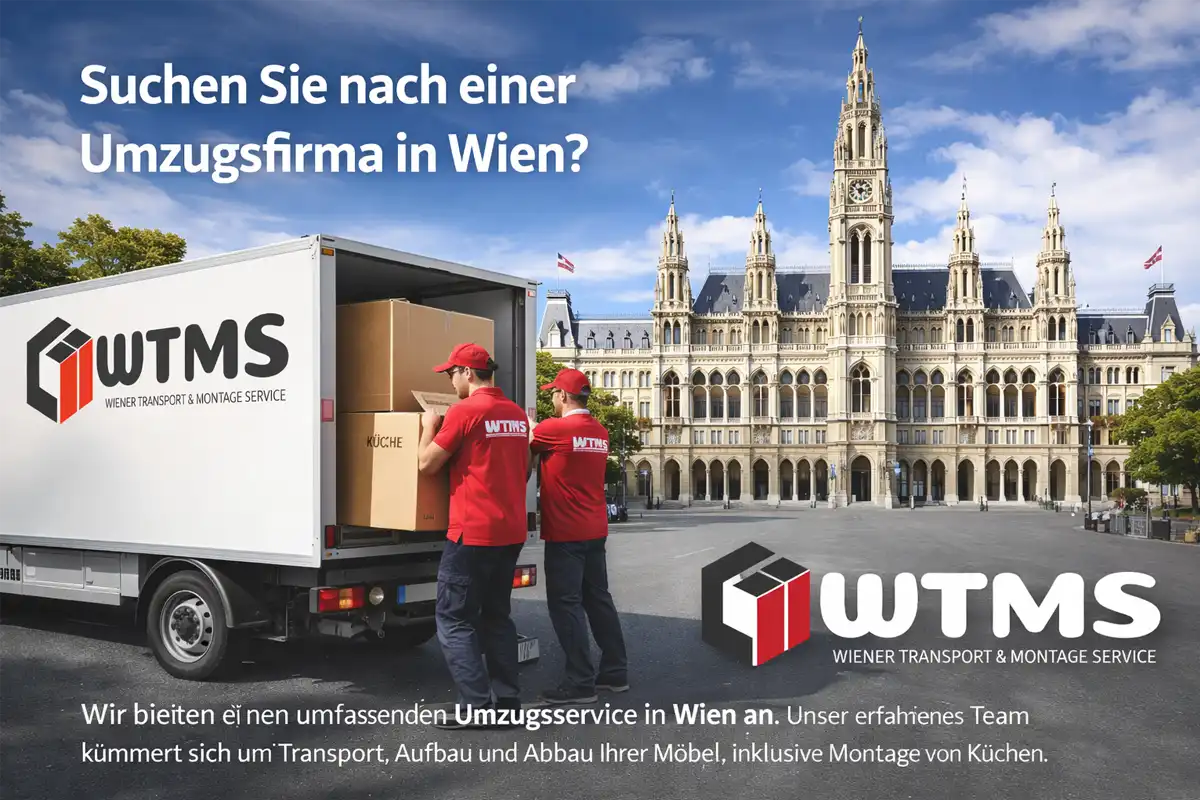 Umzug Wien | Professioneller Umzugsservice ab €290 | WTMS